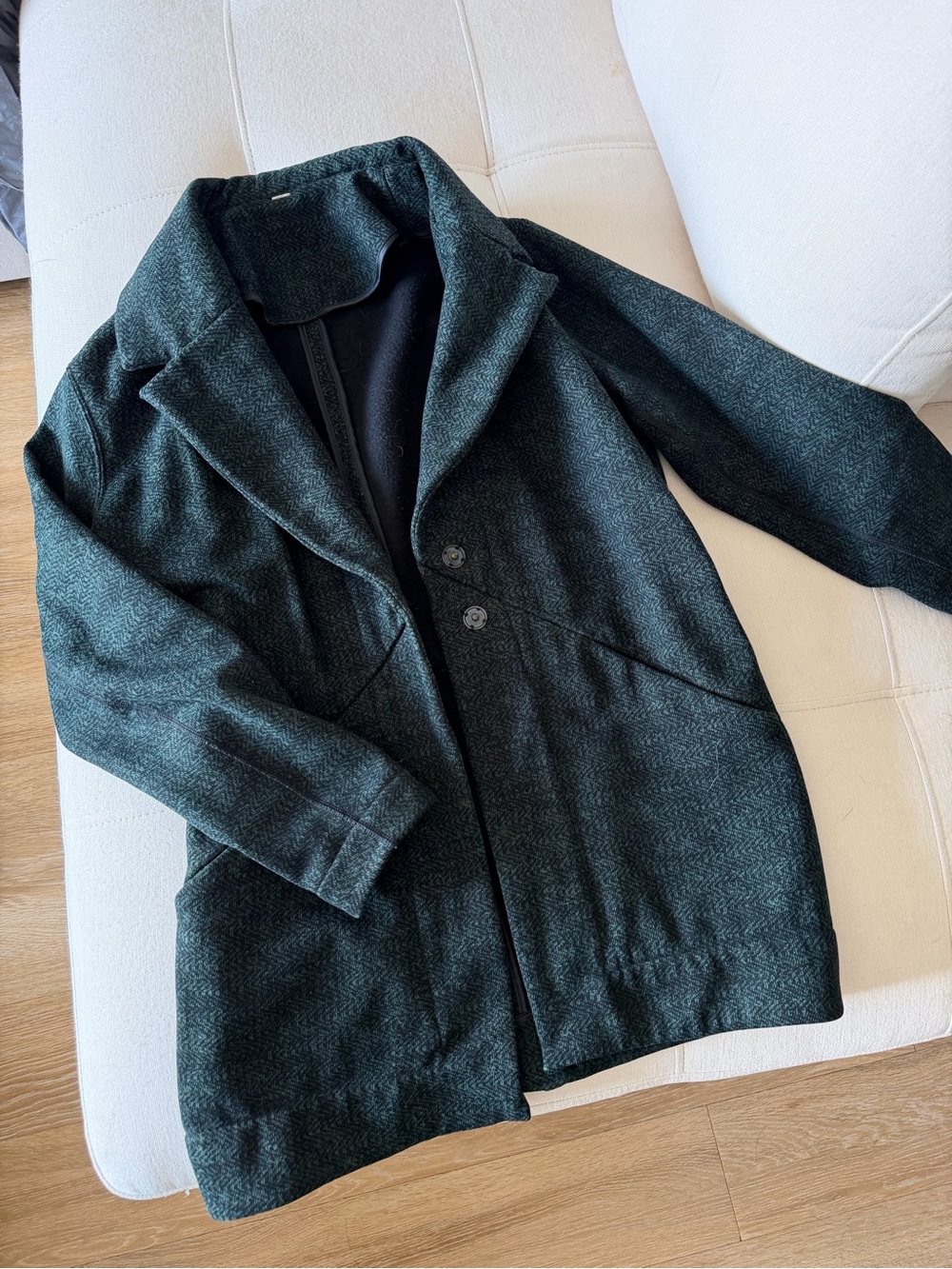 Lululemon long fleece jacket
